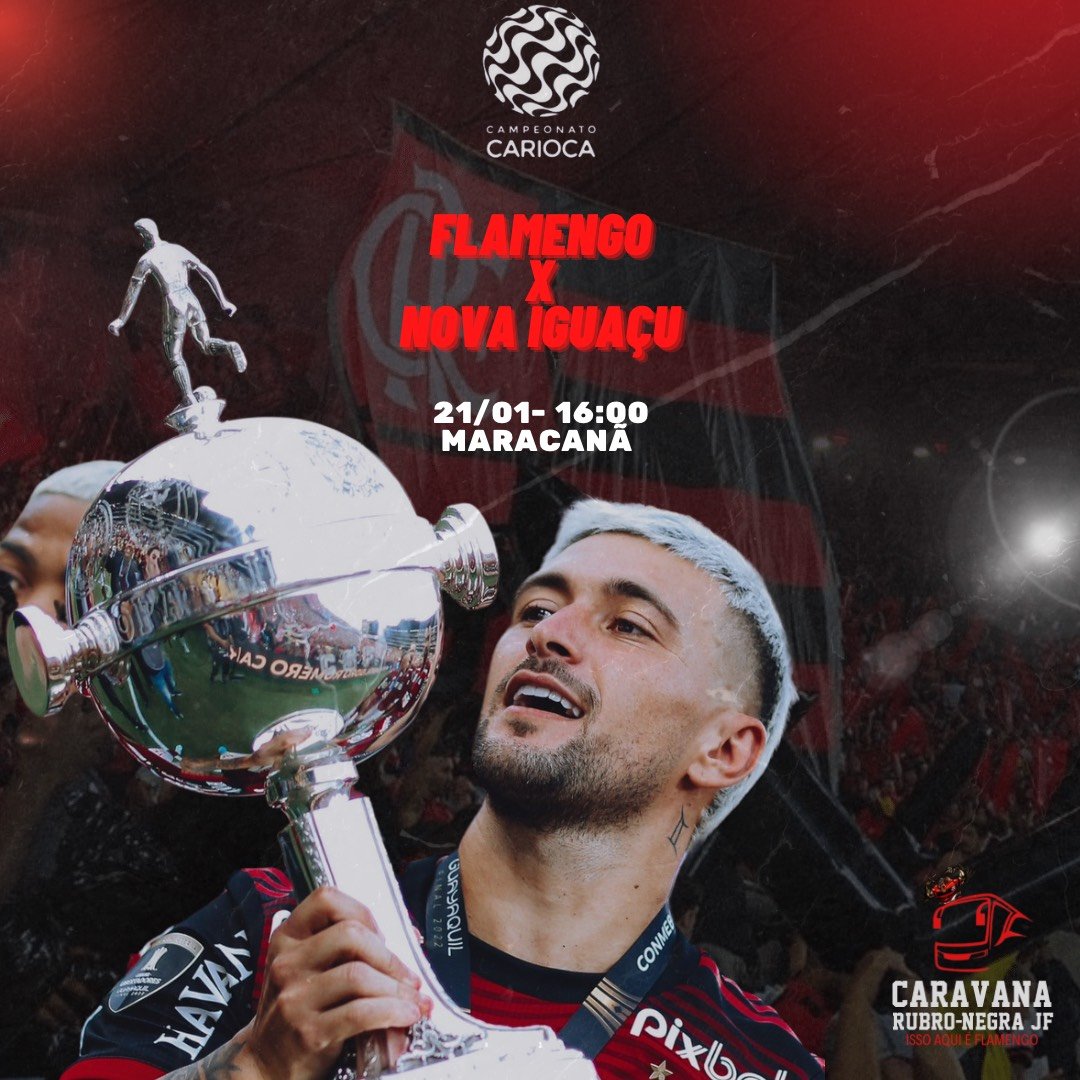 Flamengo X Nova Igua U Caravanarubronegrajf